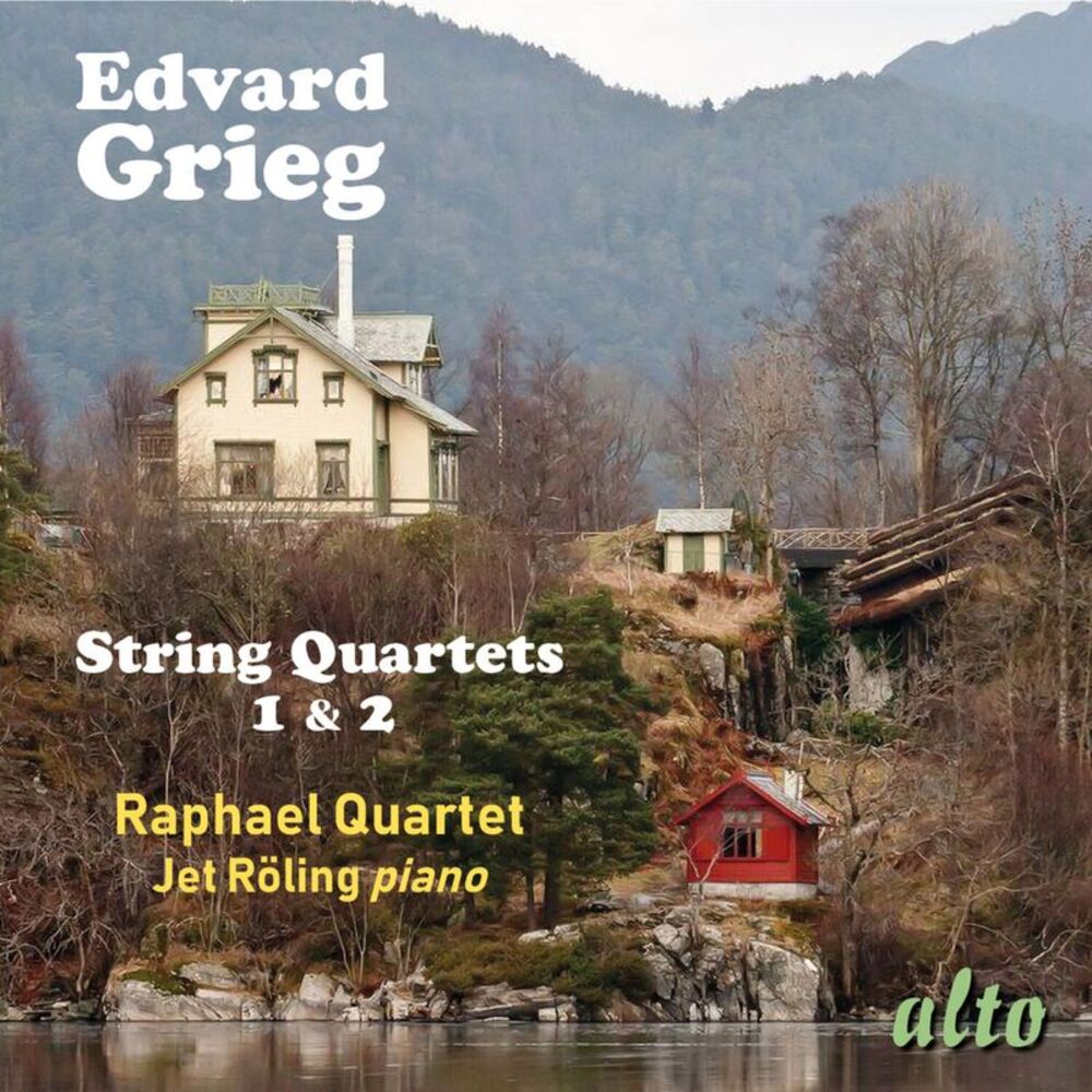 Jet Roling - Edvard Grieg: String Quartets Nos. 1 & 2  CD